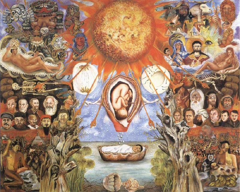 Frida Kahlo Moses China oil painting art
